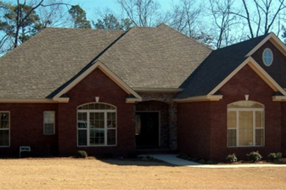 Exterior - Front Elevation for Traditional House Plan #63-346 - 3 bed, 2.5 bath