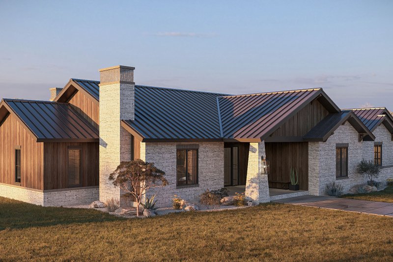 Architectural House Design - Exterior - Other Elevation 2 for Craftsman House Plan #455-791 - 3 bed, 2.5 bath