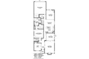 European Style House Plan - 3 Beds 3 Baths 2628 Sq/Ft Plan #424-155 