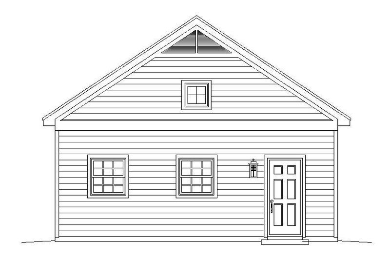 Home Plan - Exterior - Other Elevation for Country House Plan #932-197, 0 bath