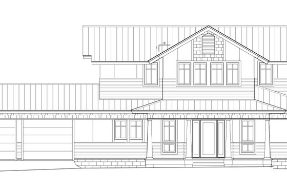 Photo 4 for Craftsman House Plan #536-7 - 4 bed, 3.5 bath