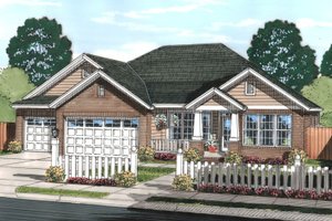Traditional Exterior - Front Elevation Plan #513-2068