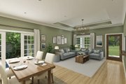 Traditional Style House Plan - 3 Beds 2 Baths 1362 Sq/Ft Plan #45-620 