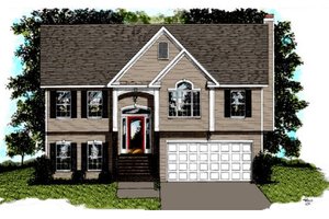Traditional Exterior - Front Elevation Plan #56-102
