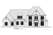 Traditional Style House Plan - 5 Beds 5.5 Baths 4058 Sq/Ft Plan #1081-48 Exterior 