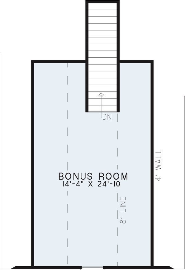European Floor Plan - Upper Floor Plan #17-2378
