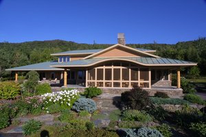 Prairie Exterior - Front Elevation Plan #454-7
