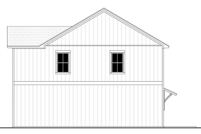House Design - Exterior - Other Elevation 1 for Farmhouse House Plan #430-375 - 3 bed, 2.5 bath