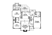 Ranch Style House Plan - 2 Beds 2 Baths 1687 Sq/Ft Plan #57-726 