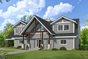 Cabin Style House Plan - 4 Beds 5 Baths 4553 Sq/Ft Plan #117-934 