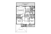 Mediterranean Style House Plan - 4 Beds 3.5 Baths 2899 Sq/Ft Plan #420-229 
