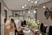 Mediterranean Style House Plan - 4 Beds 3.5 Baths 3512 Sq/Ft Plan #455-555 