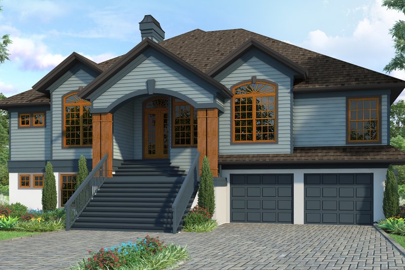 Dream House Plan - Country Exterior - Front Elevation Plan #930-74