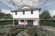 Country Style House Plan - 2 Beds 1 Baths 1271 Sq/Ft Plan #1101-47 Exterior 