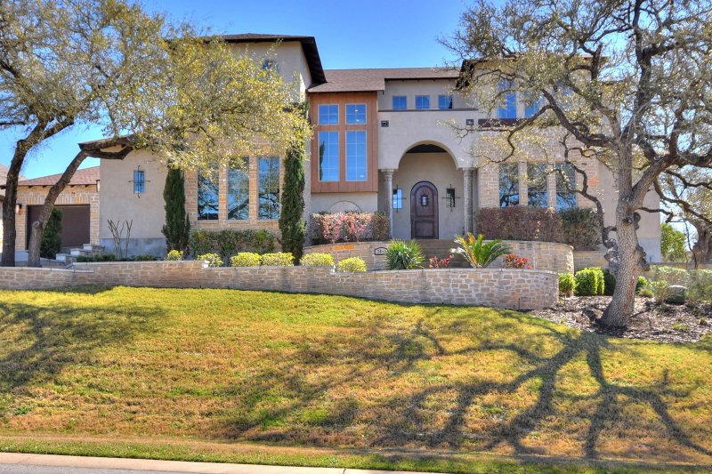 Dream House Plan - Mediterranean Exterior - Front Elevation Plan #80-221