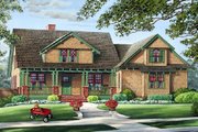 Craftsman Style House Plan - 4 Beds 3 Baths 2465 Sq/Ft Plan #137-251 