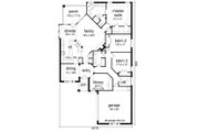 Traditional Style House Plan - 3 Beds 2 Baths 2131 Sq/Ft Plan #84-614 