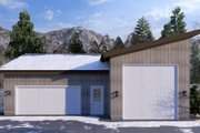 Modern Style House Plan - 0 Beds 0 Baths 1628 Sq/Ft Plan #1060-233 