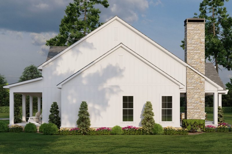 Dream House Plan - Exterior - Other Elevation 1 for Farmhouse House Plan #923-369 - 3 bed, 2.5 bath