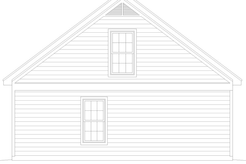 Dream House Plan - Exterior - Other Elevation for Cottage House Plan #932-1007 - 2 bed, 2 bath