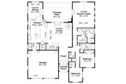 Traditional Style House Plan - 3 Beds 2.5 Baths 2425 Sq/Ft Plan #124-1117 