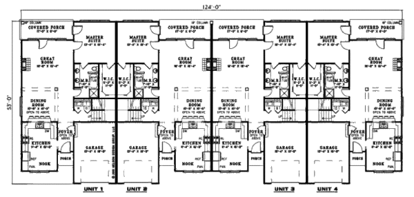 House Blueprint - Traditional Floor Plan - Main Floor Plan #17-2282