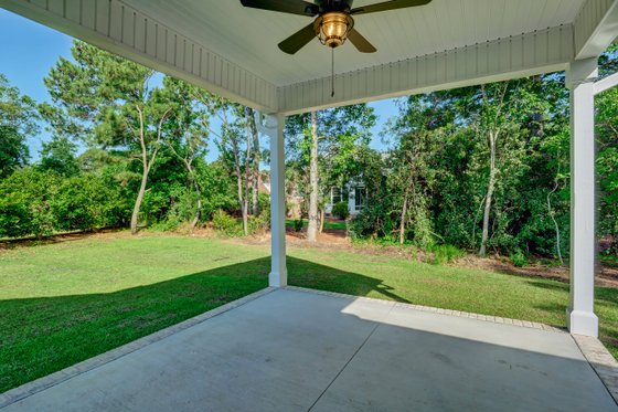 Exterior - Covered Porch for Cottage House Plan #20-2315 - 4 bed, 3 bath
