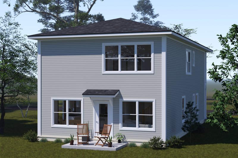 Home Plan - Exterior - Other Elevation 1 for Modern House Plan #513-2324 - 3 bed, 2.5 bath