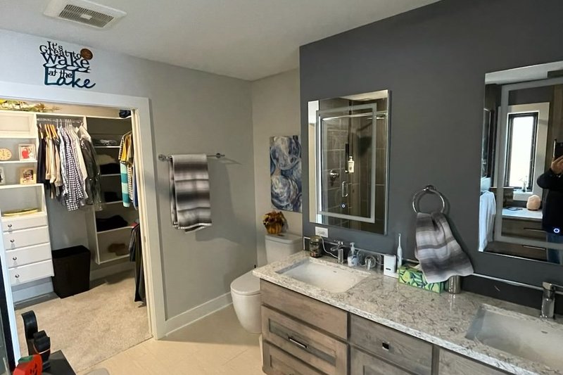 House Blueprint - Interior - Master Bathroom for Contemporary House Plan #932-548 - 2 bed, 2.5 bath