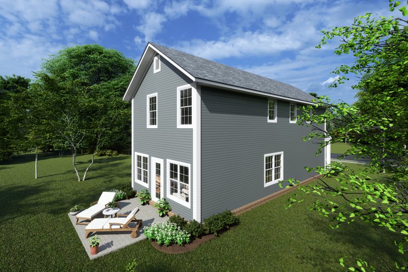 Home Plan - Exterior - Other Elevation 1 for Cottage House Plan #513-2220 - 3 bed, 2.5 bath