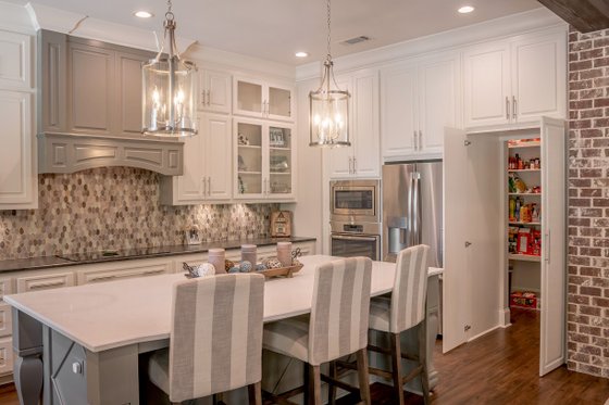 Interior - Kitchen 4 for European House Plan #430-154 - 3 bed, 2 bath