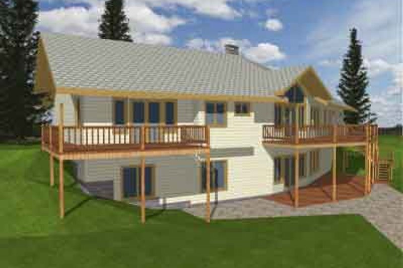 Home Plan - Traditional Exterior - Front Elevation Plan #117-166
