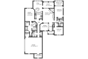 European Style House Plan - 3 Beds 2.5 Baths 2123 Sq/Ft Plan #69-169 