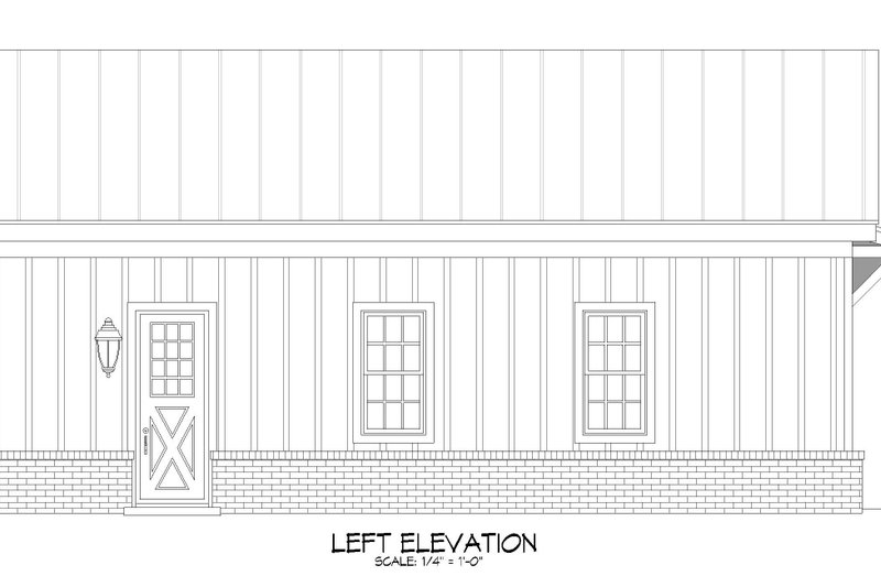 Dream House Plan - Exterior - Other Elevation for Traditional House Plan #932-687, 0 bath
