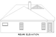 Traditional Style House Plan - 3 Beds 2 Baths 1459 Sq/Ft Plan #424-167 