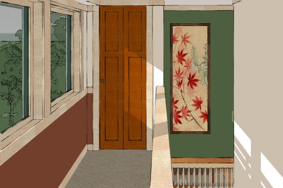 Interior - Other 1 for Craftsman House Plan #454-13 - 2 bed, 2 bath