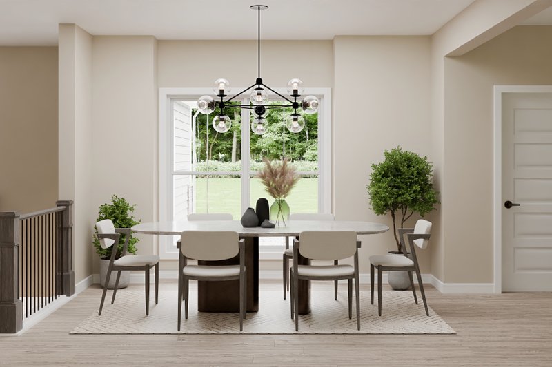 Home Plan - Interior - Dining Room for Craftsman House Plan #1089-63 - 3 bed, 2.5 bath