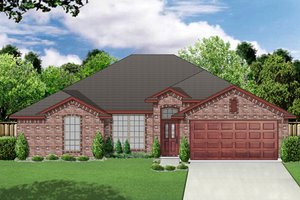 Traditional Exterior - Front Elevation Plan #84-553
