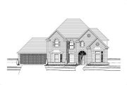 European Style House Plan - 5 Beds 3.5 Baths 4148 Sq/Ft Plan #411-772 