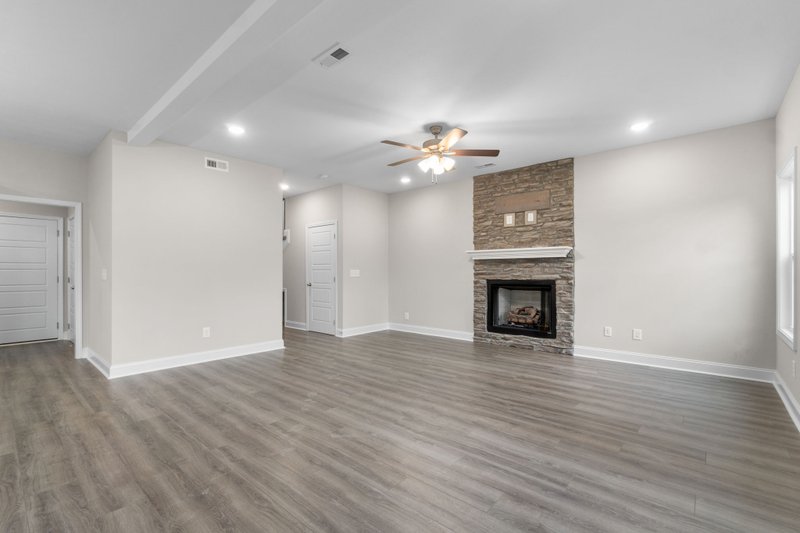 Architectural House Design - Interior - Family Room for Traditional House Plan #20-2432 - 4 bed, 2.5 bath