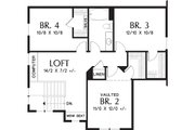 Craftsman Style House Plan - 4 Beds 2.5 Baths 2148 Sq/Ft Plan #48-660 
