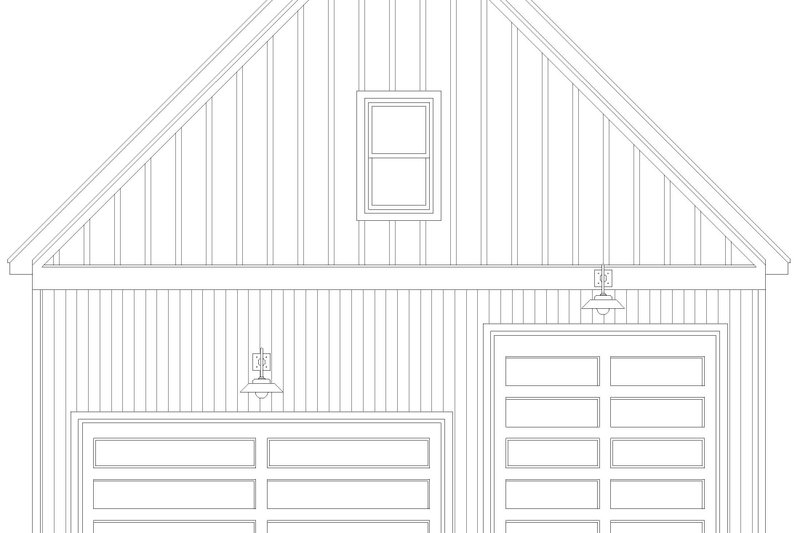 Architectural House Design - Exterior - Front Elevation 3 for Southern House Plan #932-1264, 0 bath