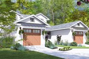 Colonial Style House Plan - 6 Beds 6 Baths 3597 Sq/Ft Plan #120-288 