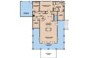 Country Style House Plan - 2 Beds 2 Baths 2706 Sq/Ft Plan #923-385 