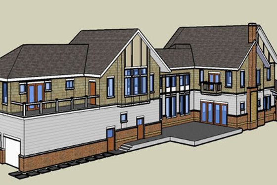 Photo 1 for Tudor House Plan #503-1 - 5 bed, 5 bath
