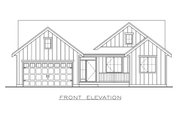 Farmhouse Style House Plan - 3 Beds 2 Baths 1590 Sq/Ft Plan #1100-72 