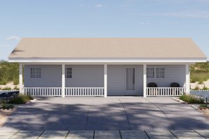 Farmhouse Exterior - Front Elevation Plan #1106-173