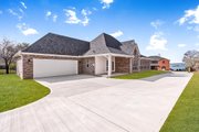 Country Style House Plan - 3 Beds 2 Baths 1845 Sq/Ft Plan #17-1018 