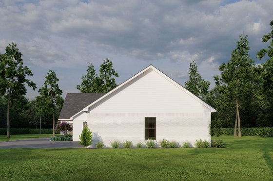 Exterior - Rear Elevation for Farmhouse House Plan #923-67 - 3 bed, 3 bath