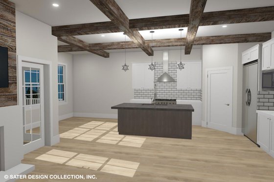 Interior - Kitchen for Country House Plan #930-514 - 4 bed, 3 bath